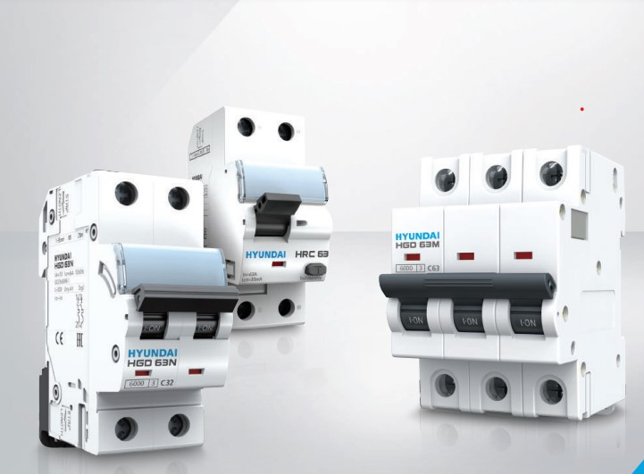 کلید مینیاتوری ۳ پل ۱۰ آمپر هیوندای