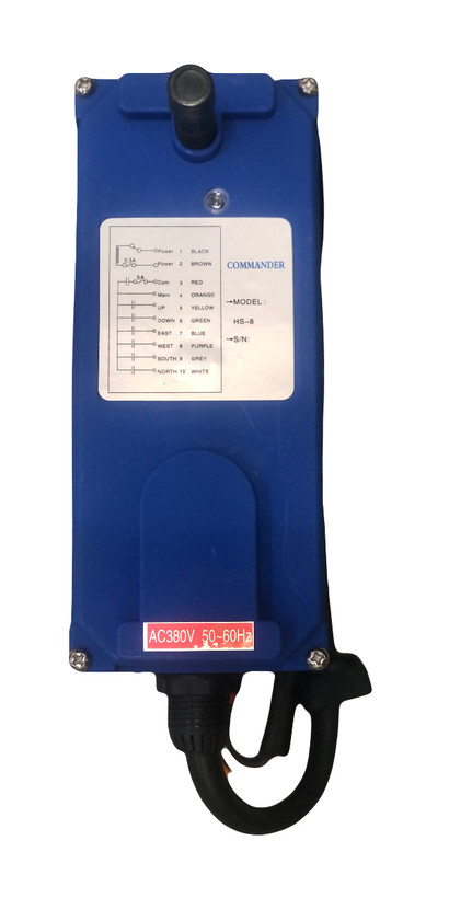 جعبه گیرنده شاسی جرثقیل کاماندر HS-8